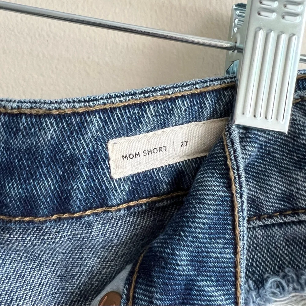 Pacsun denim mom shorts